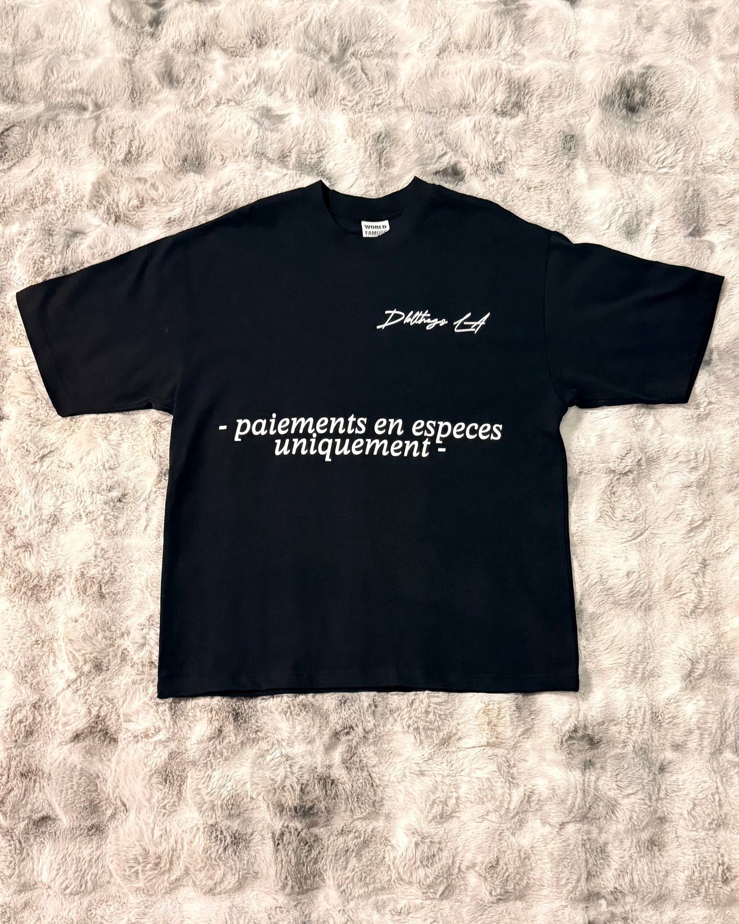 “Cash Payments Only” Oversized Shirt