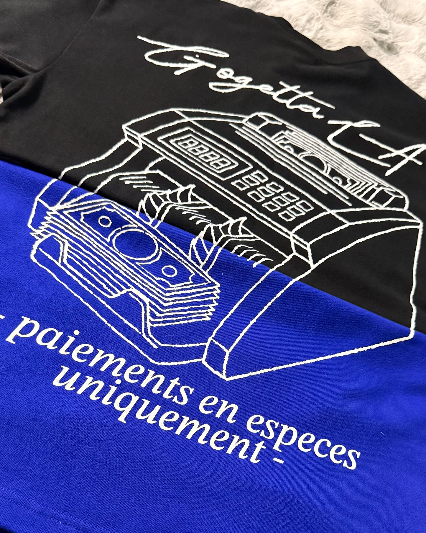 “Cash Payments Only” Oversized Shirt