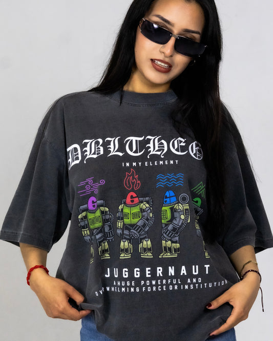 JuGGernaut “In my Element” Shirt in Dusty Grey