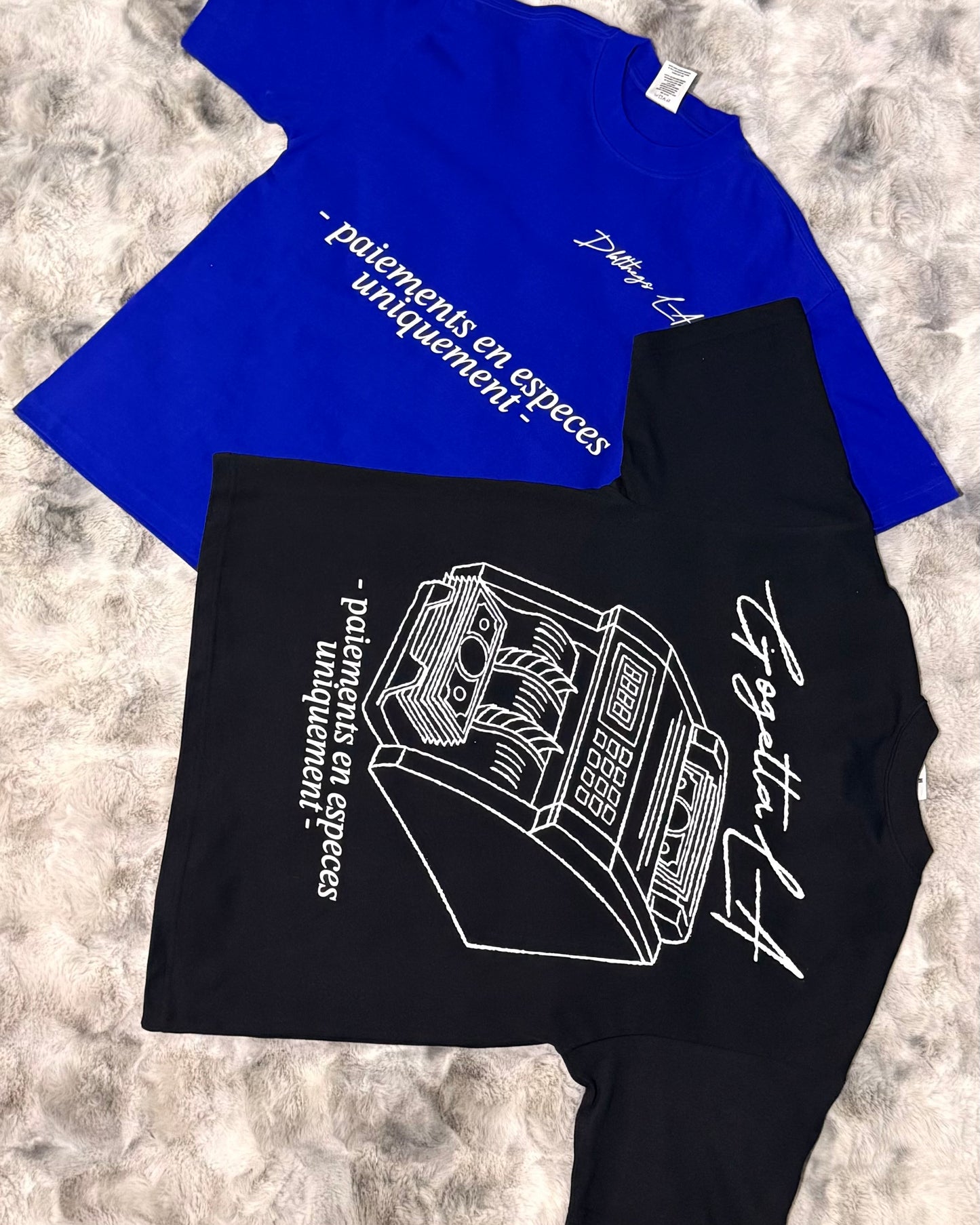 “Cash Payments Only” Oversized Shirt