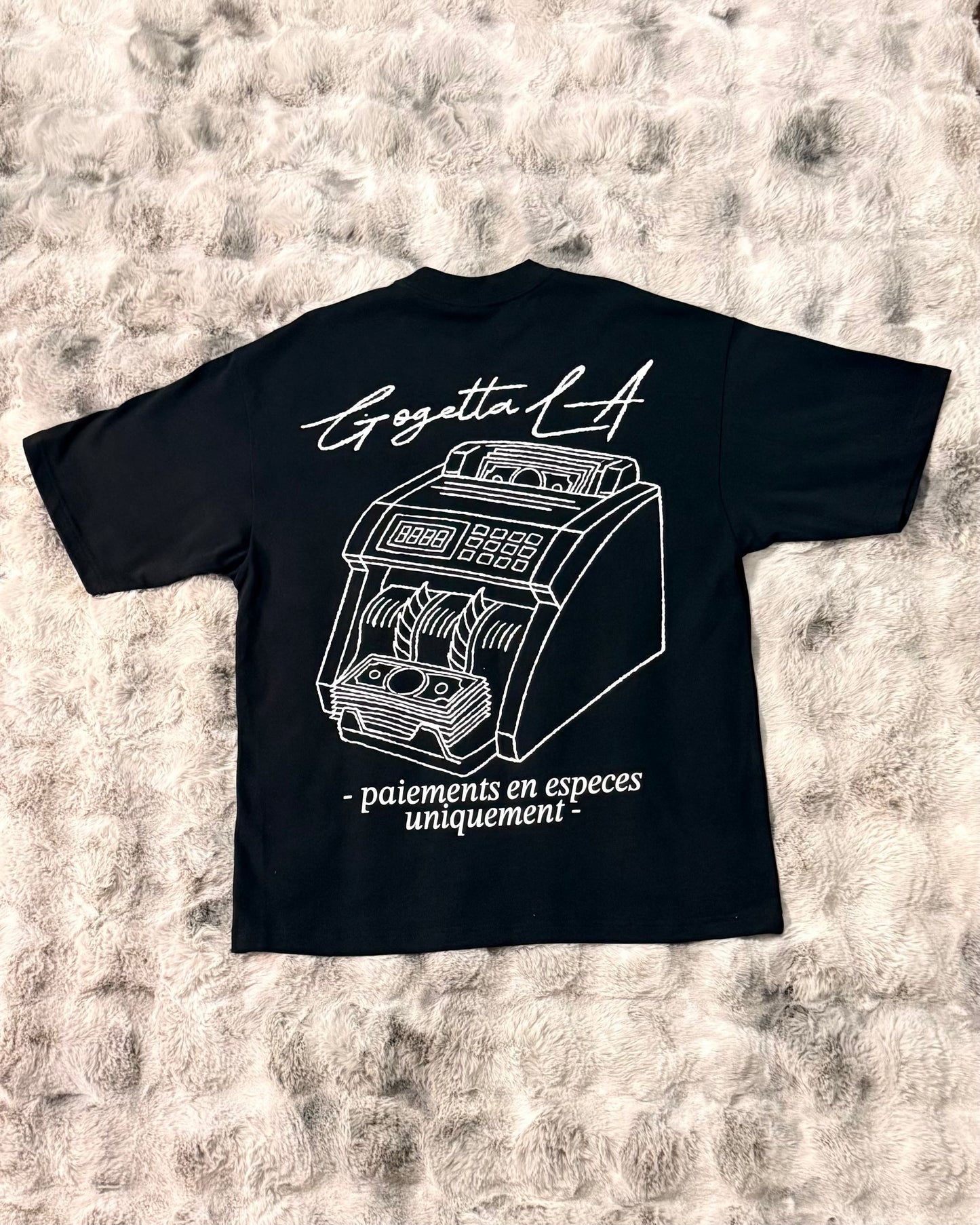 “Cash Payments Only” Oversized Shirt